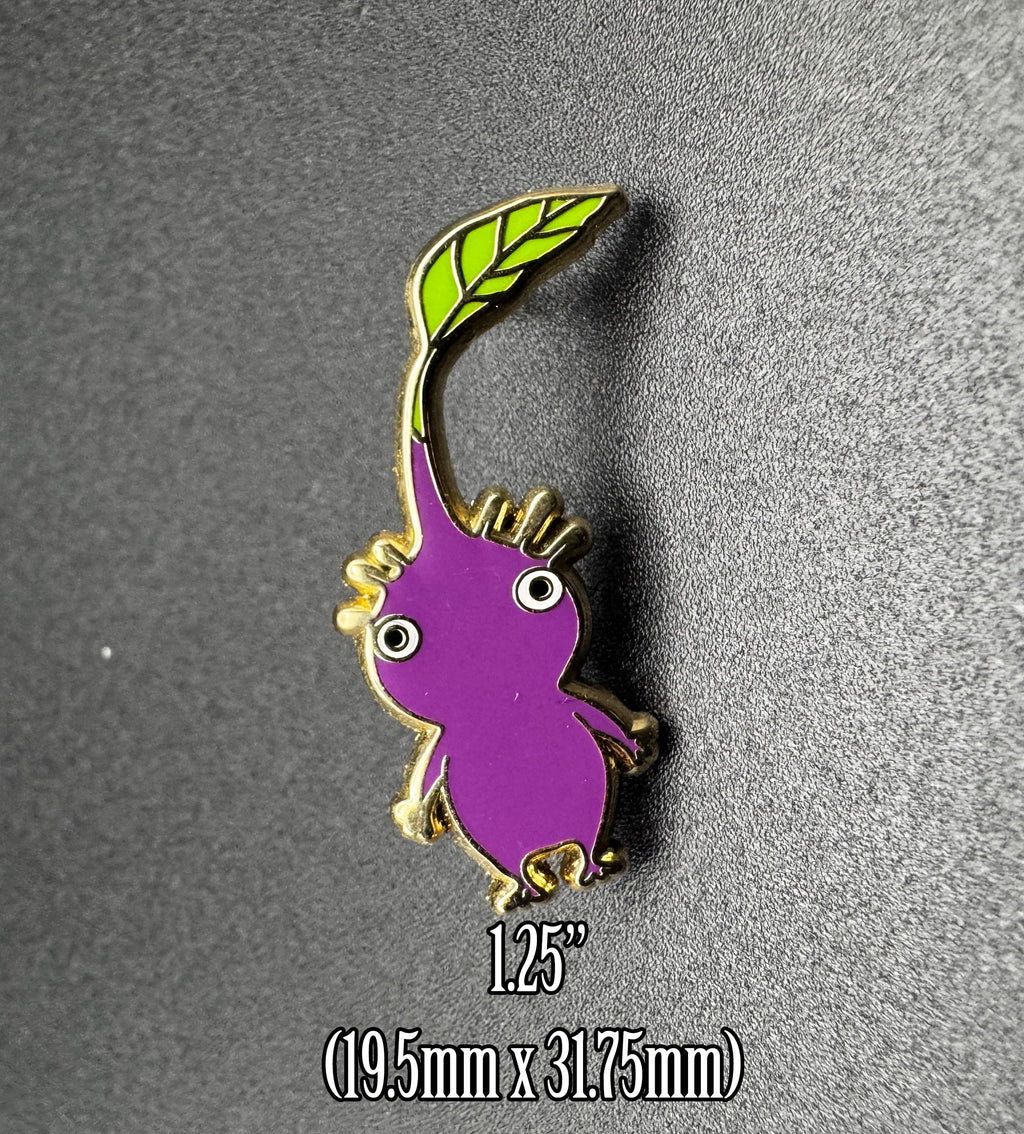 Purple Pikmin Enamel Pin - 1.25"
