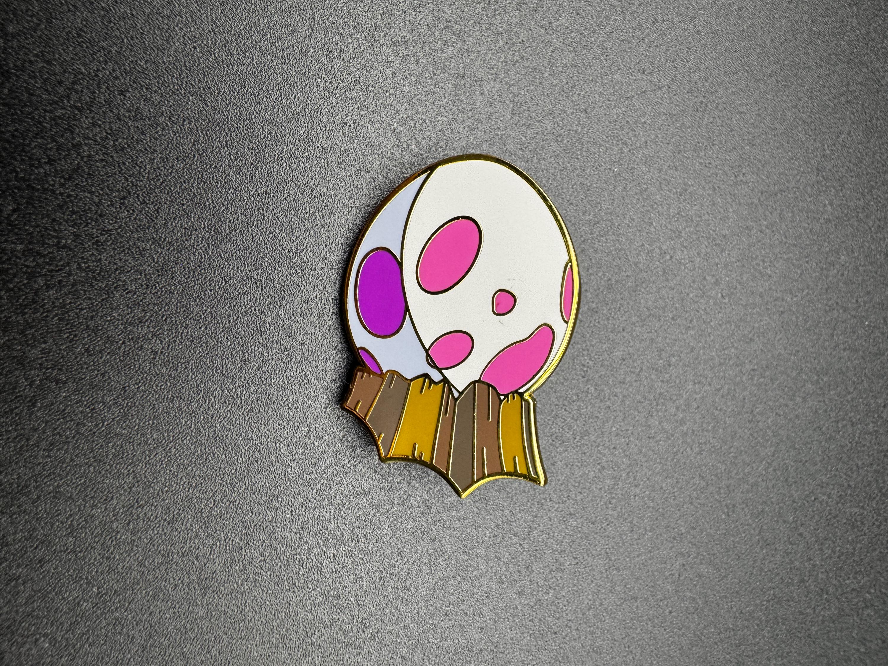Windfish Egg Enamel Pin - 1.5" (Final Run)