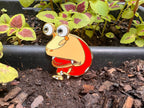 Red Bulborb Enamel Pin - 2"