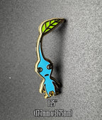 Blue Pikmin Enamel Pin - 1.25''