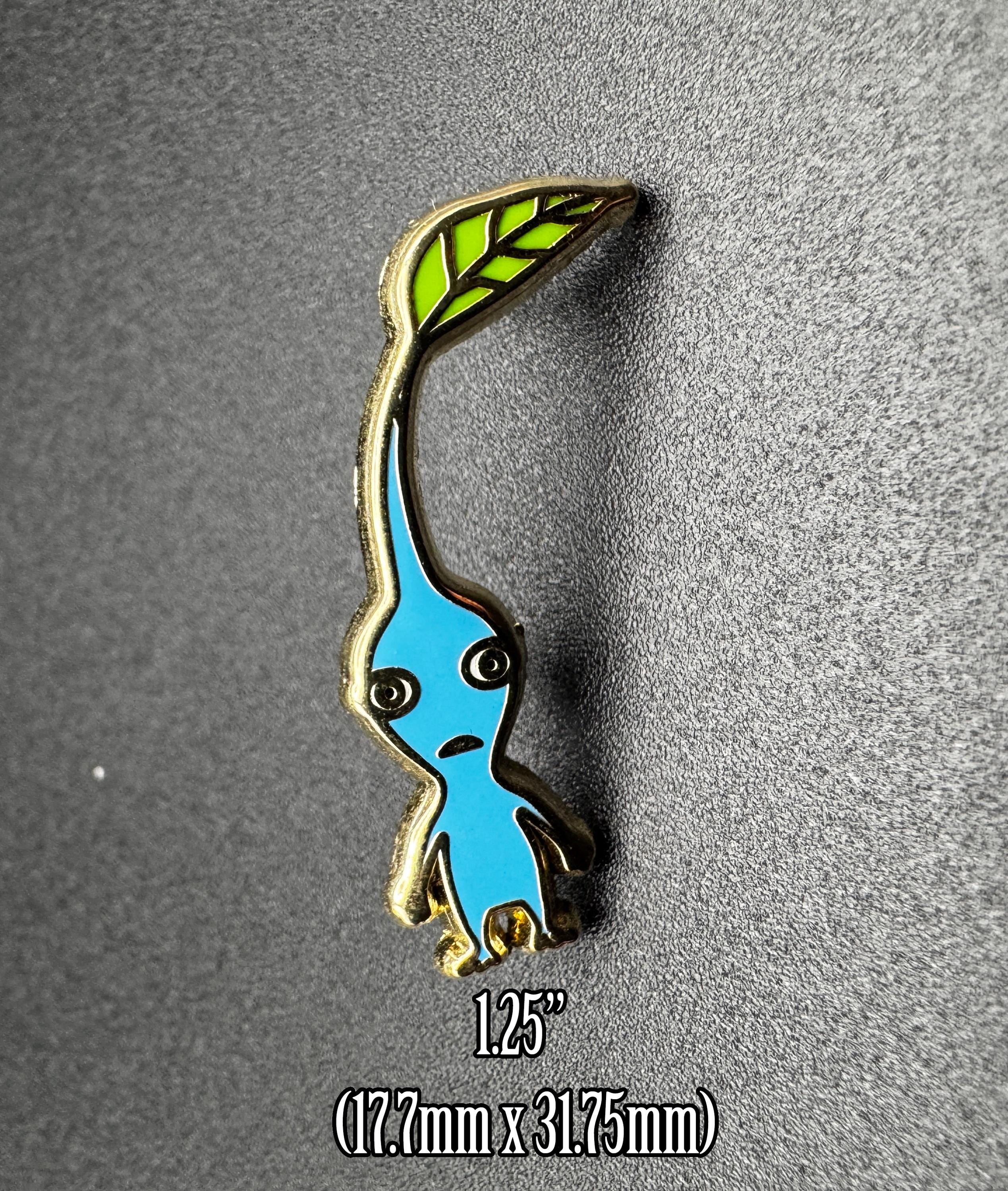 Blue Pikmin Enamel Pin - 1.25''