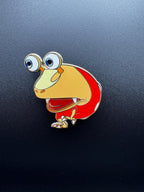 Red Bulborb Enamel Pin - 2"