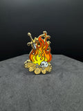 Souls Bonfire Enamel Pin - 1.5"