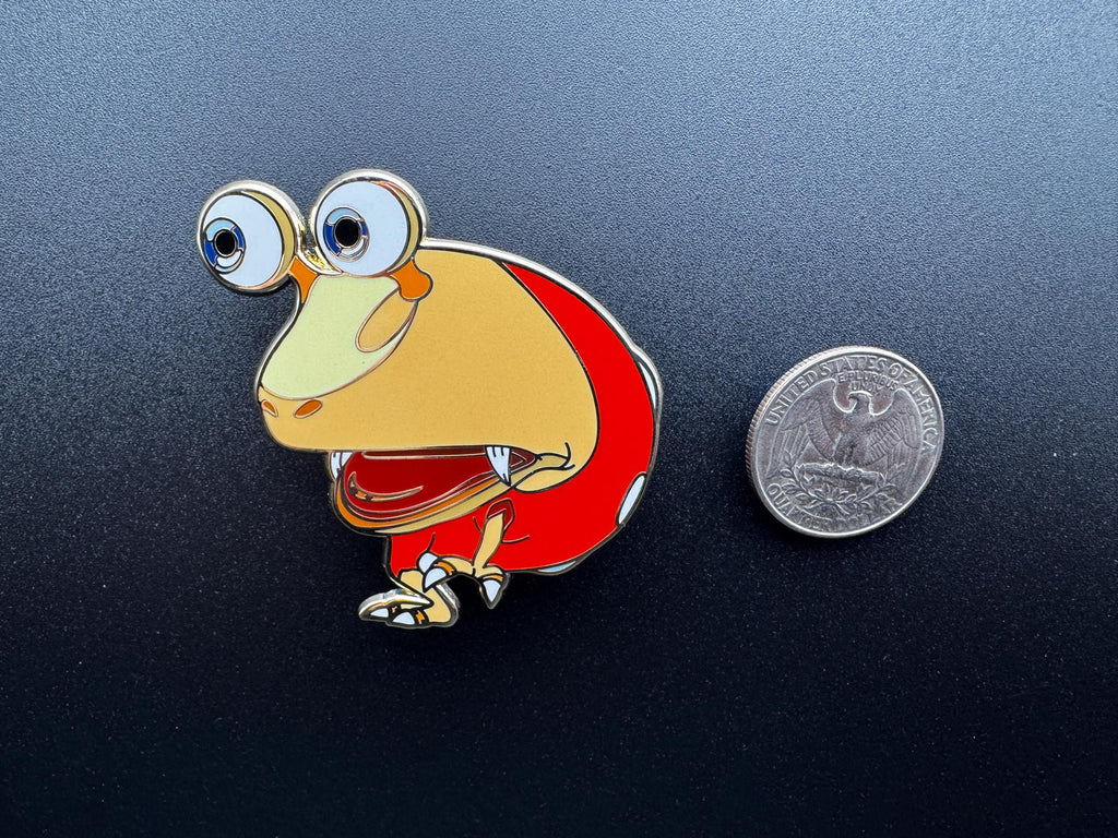 Red Bulborb Enamel Pin - 2"
