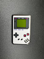 Retro Video Game Handheld Enamel Pin -1.5" (Final Run)