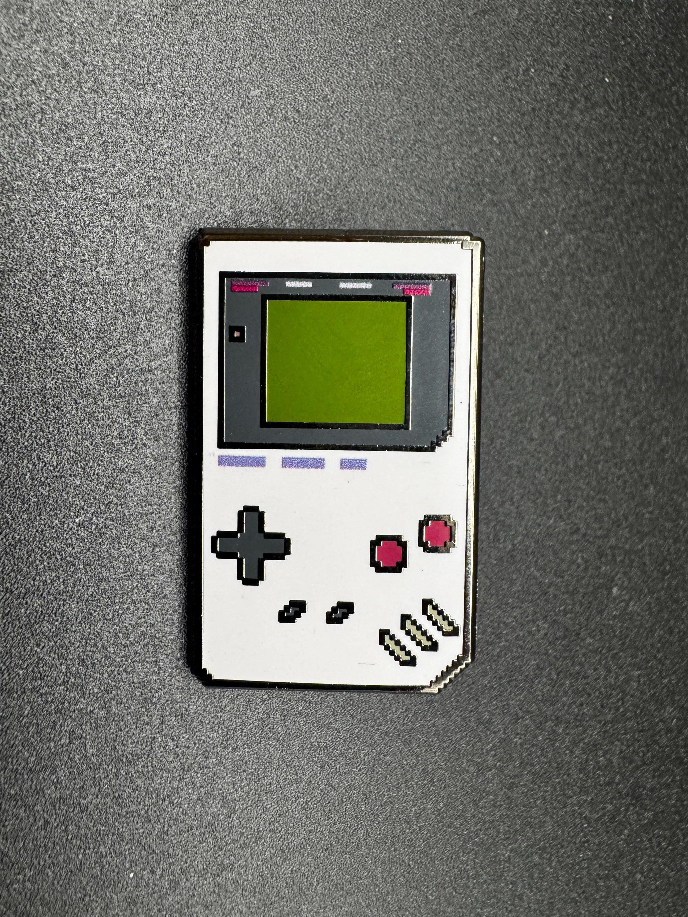 Retro Video Game Handheld Enamel Pin -1.5" (Final Run)