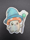 Sporelock the Wizard Sproutling Vinyl Decal - 3" - Holographic