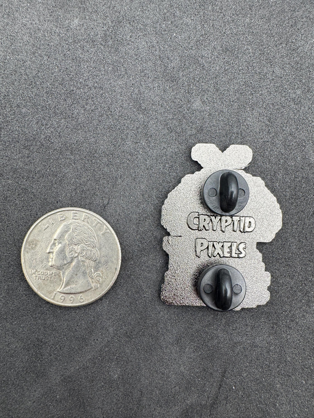 Reading Mushroom Enamel Pin – 1.5" (Sproutling Series)