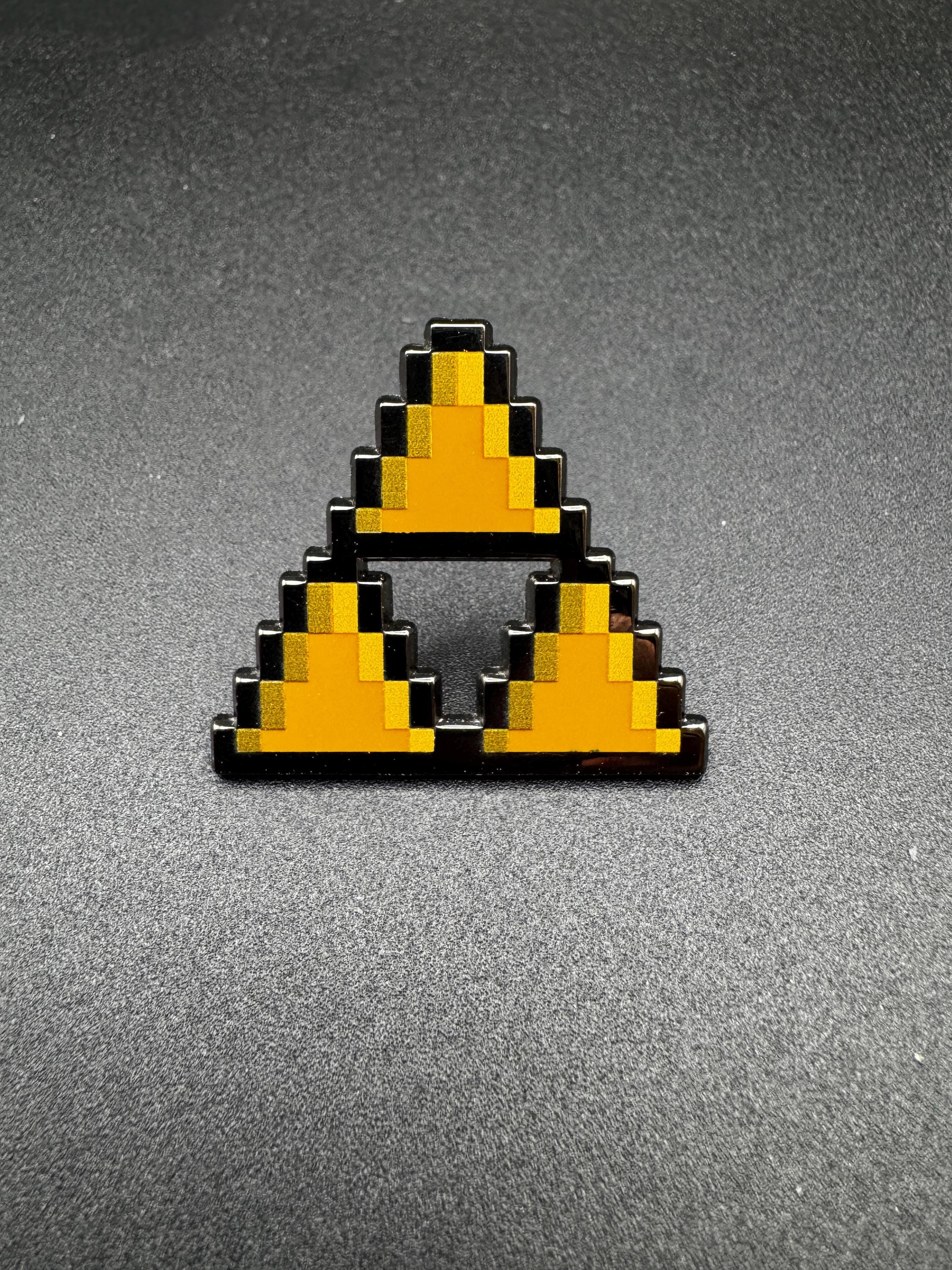 Triforce Enamel Pin - 1.5" (Final Run)