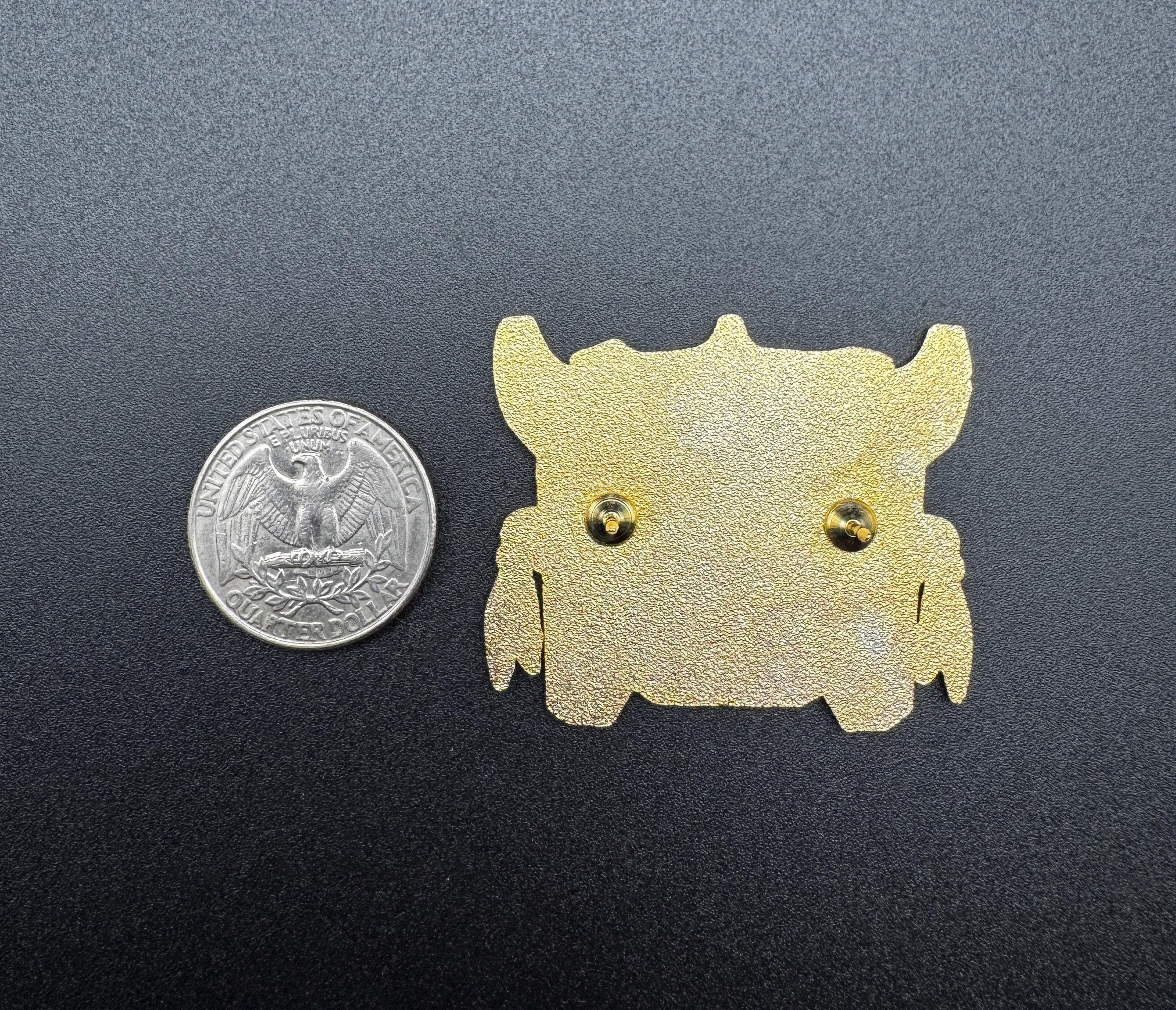 Monster Treasure Chest Enamel Pin – 2" (Final Run)