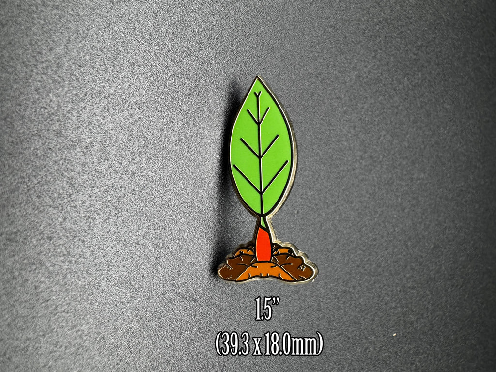 Red Pikmin Sprout Enamel Pin - 1.5" (Final Run)