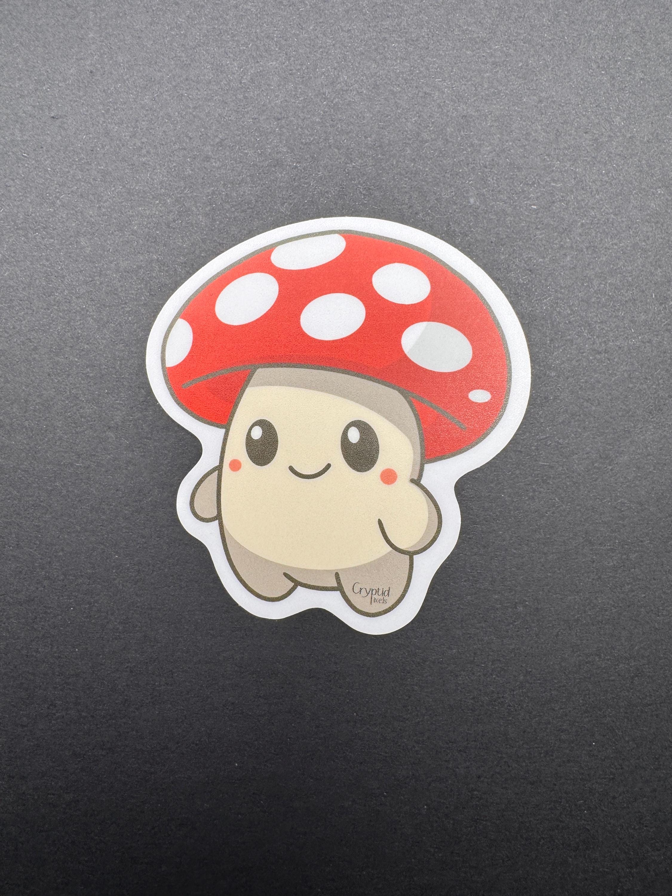 Fantasy Mushroom Stickers 3" Vinyl Stickers (Sproutling Series)