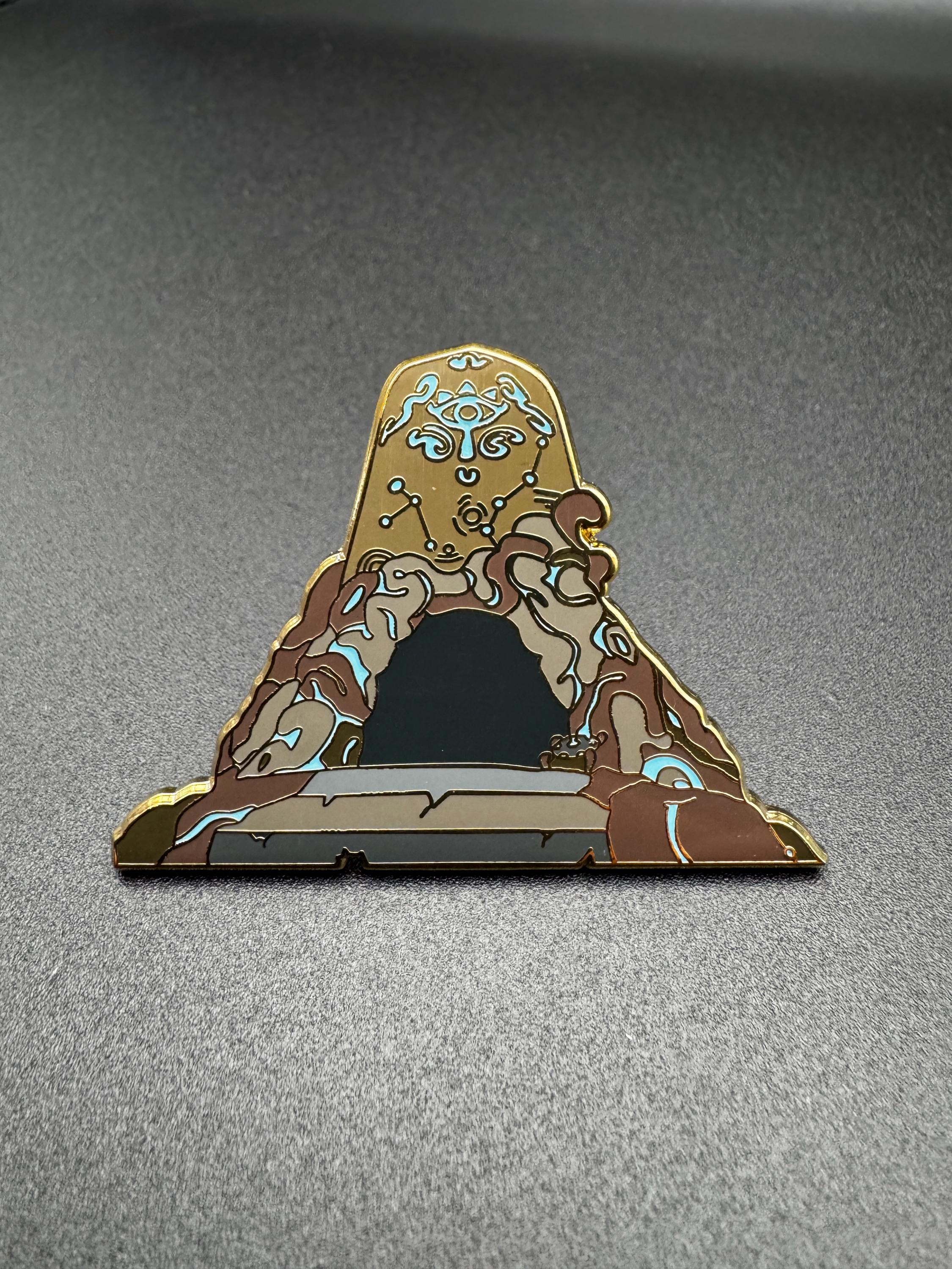 Zelda Shrine Enamel Pin- 1.5" (Final Run)