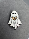 How to Haunt Ghost Enamel Pin – 1.5"