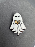 How to Haunt Ghost Enamel Pin – 1.5"