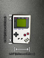 Retro Video Game Handheld Enamel Pin -1.5" (Final Run)