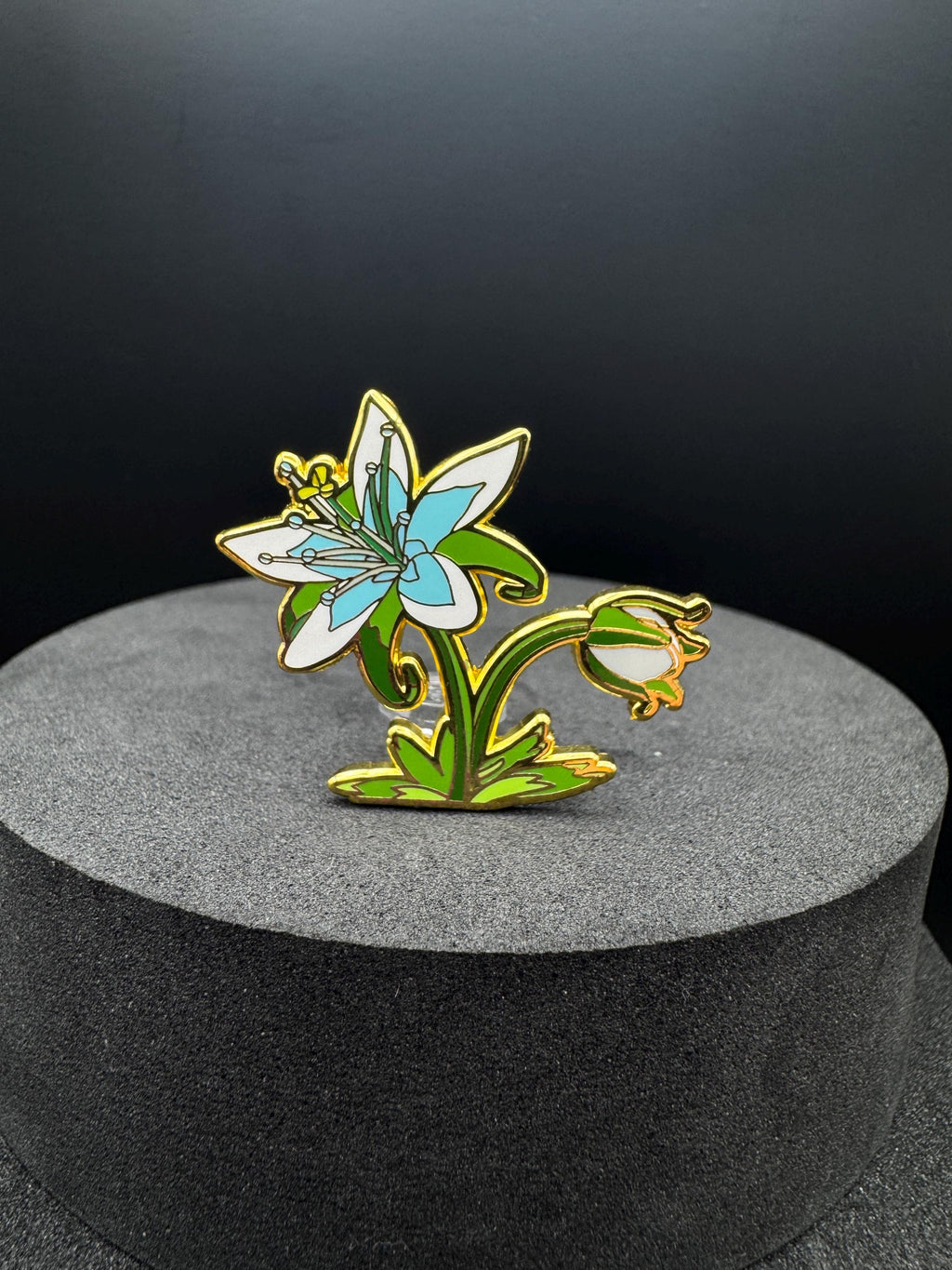 Silent Princess Enamel Pin - 1.5"