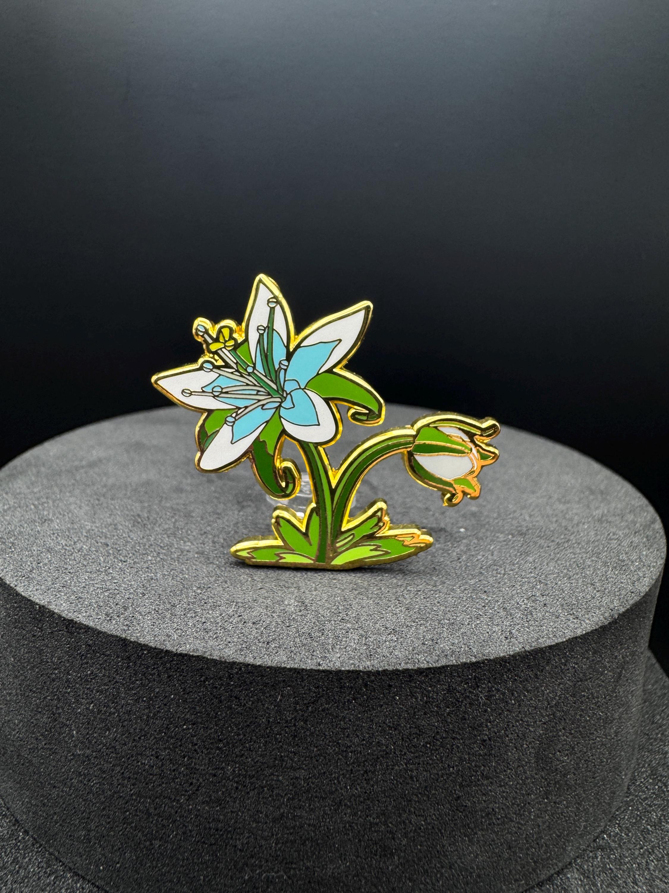 Silent Princess Enamel Pin - 1.5"