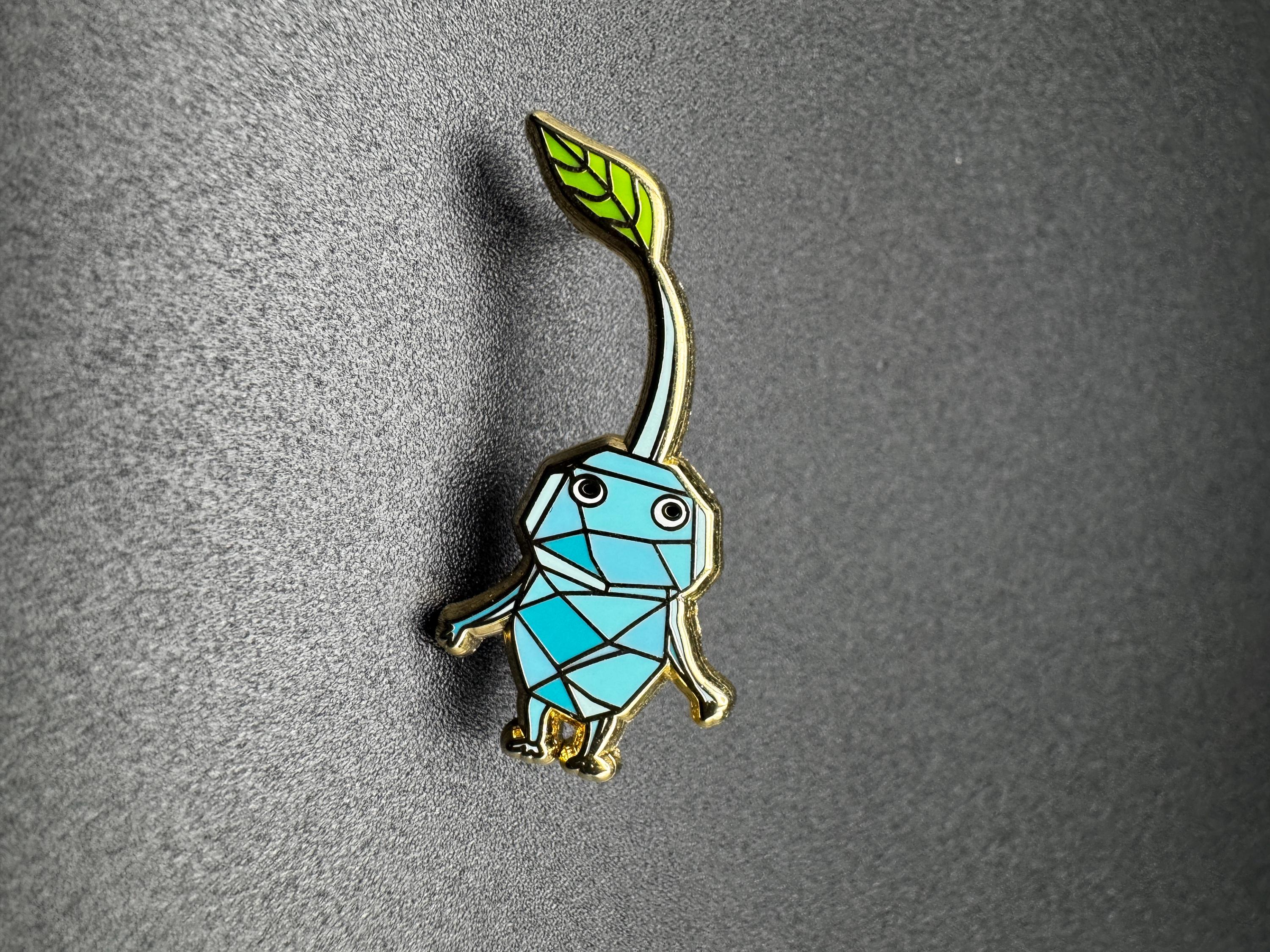 Ice Pikmin Enamel Pin - 1.25" (Final Run)
