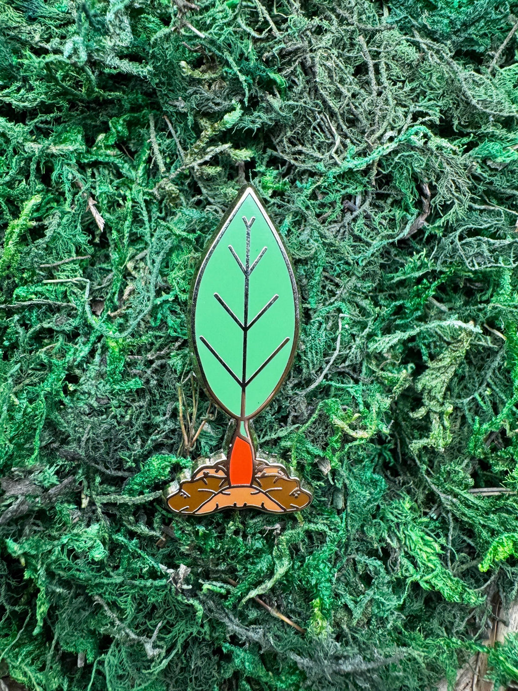 Red Pikmin Sprout Enamel Pin - 1.5" (Final Run)