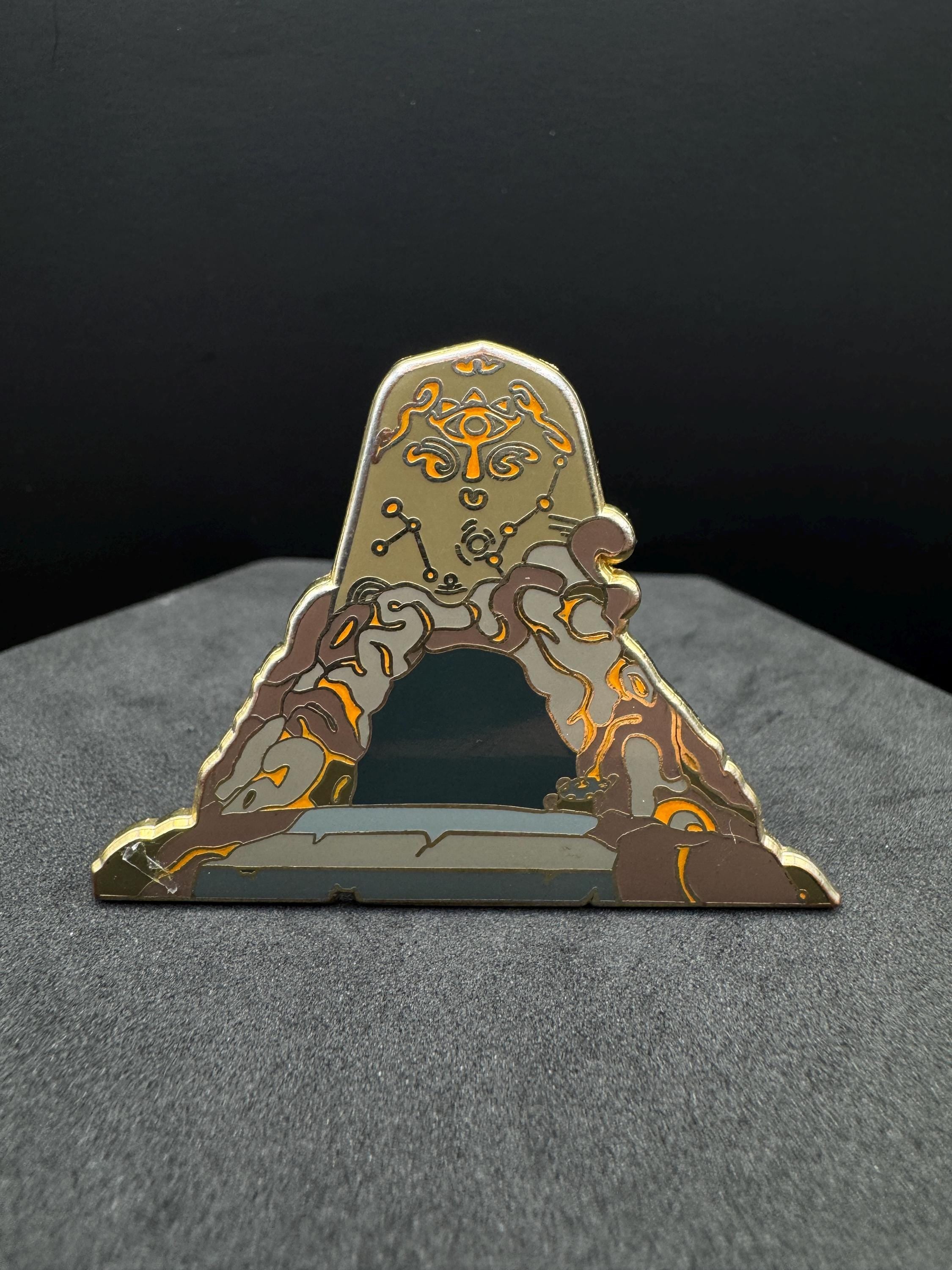 Zelda Shrine Enamel Pin- 1.5" (Final Run)