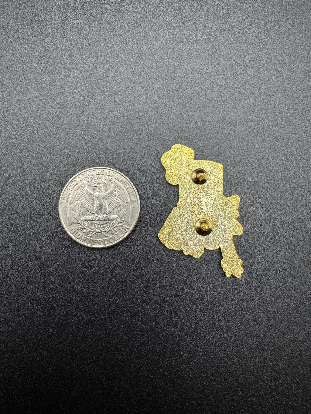 Green Gas Knight Enamel Pin - 1.5"