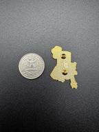 Green Gas Knight Enamel Pin - 1.5"