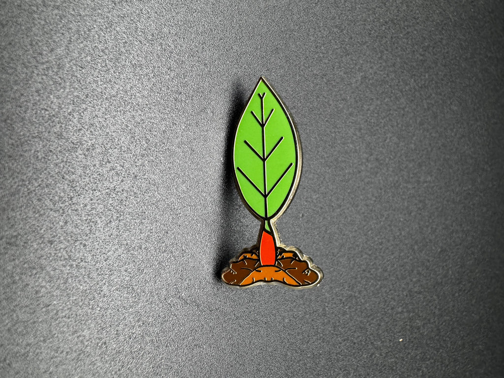 Red Pikmin Sprout Enamel Pin - 1.5" (Final Run)