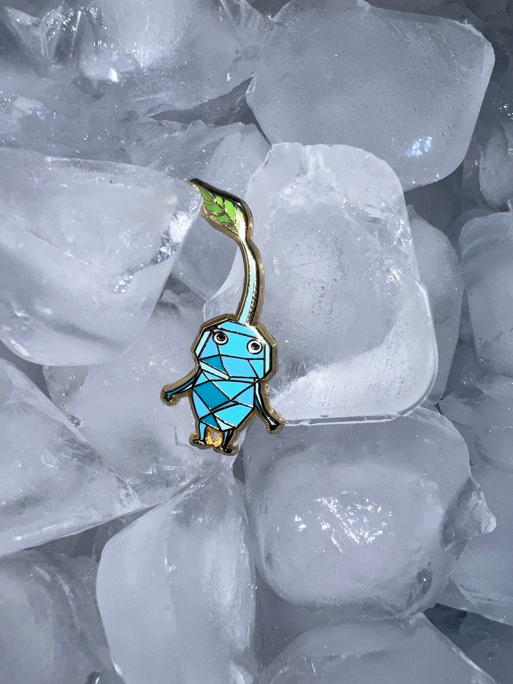 Ice Pikmin Enamel Pin - 1.25" (Final Run)