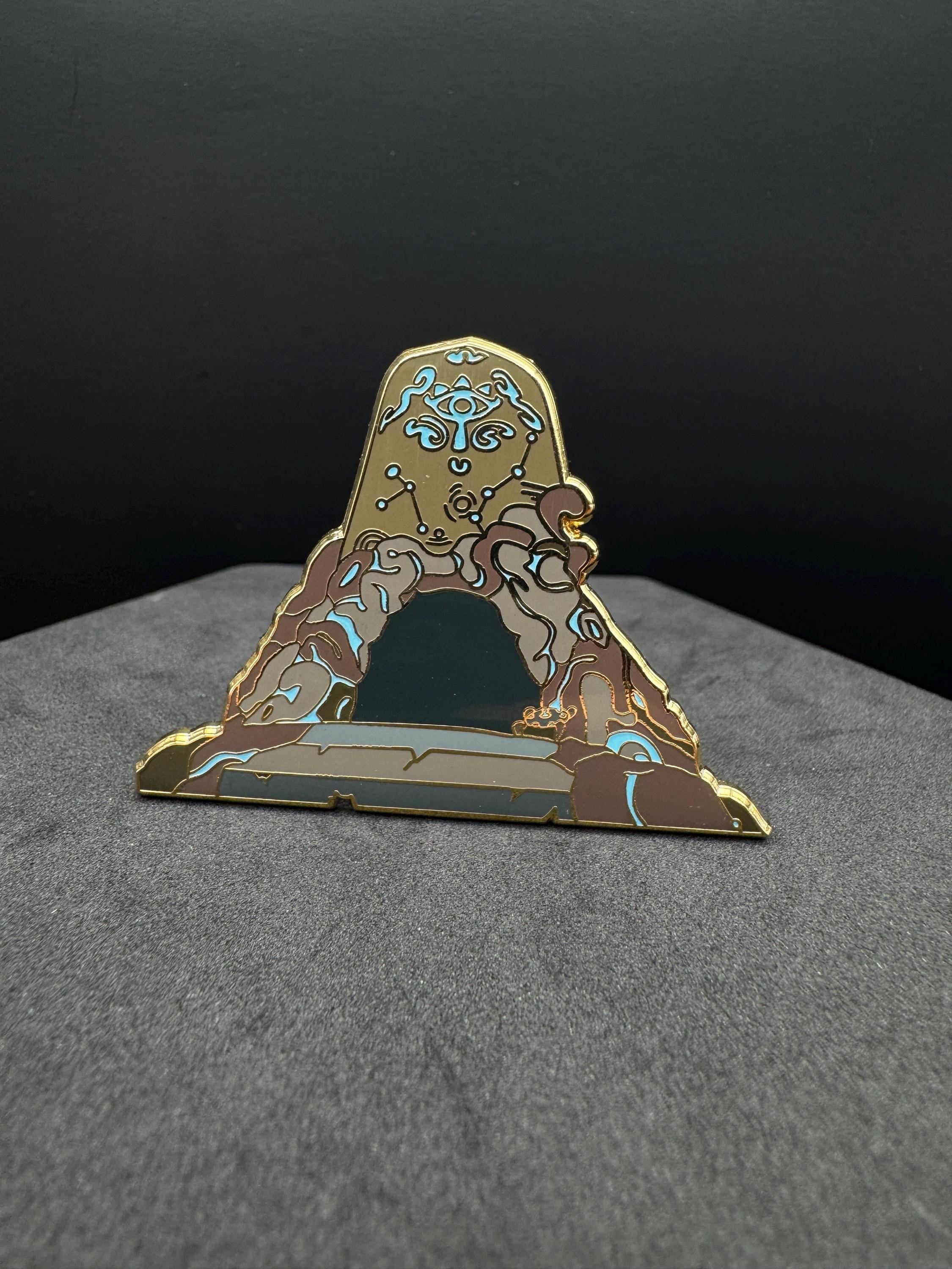 Zelda Shrine Enamel Pin- 1.5" (Final Run)