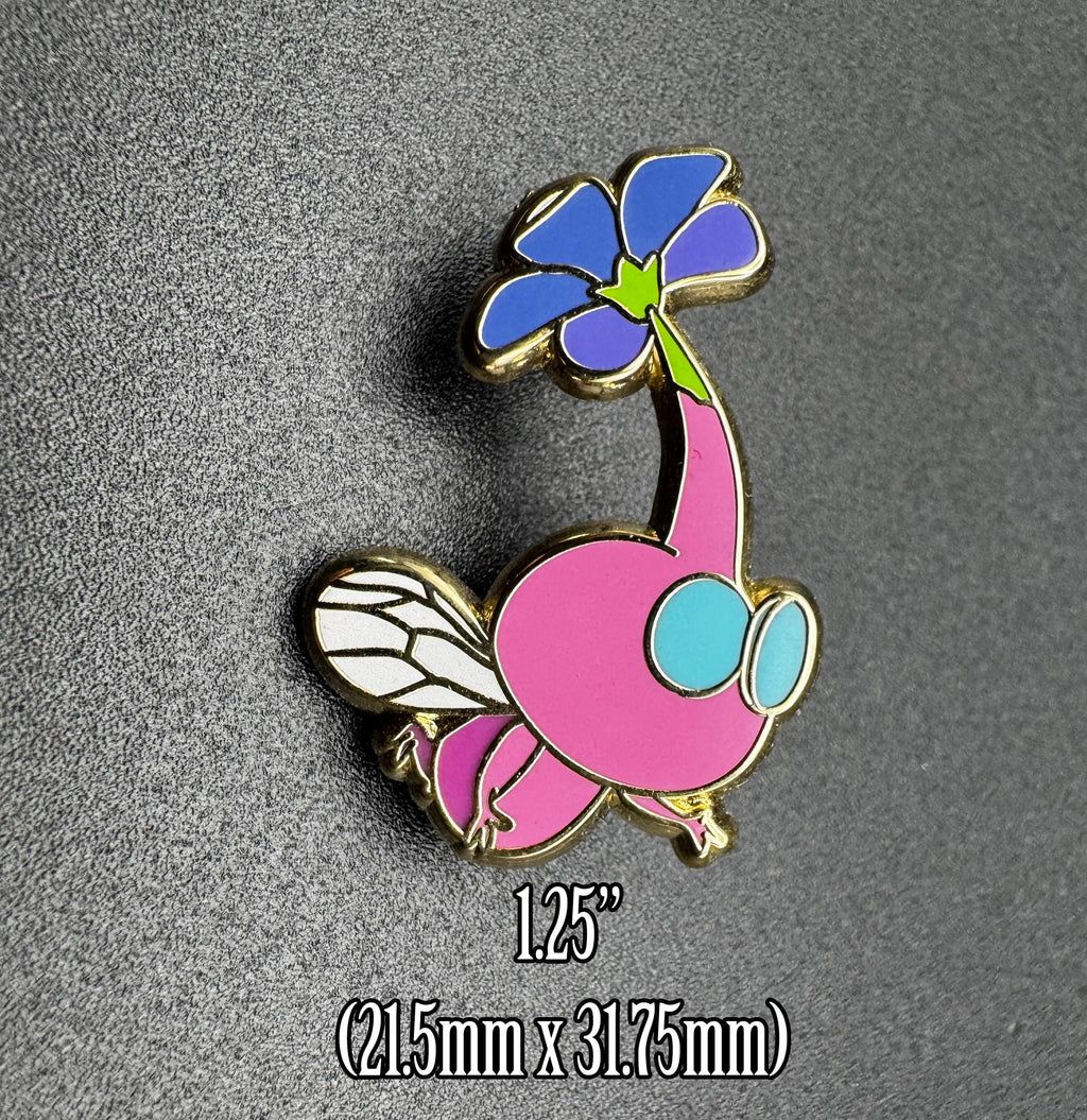 Pink Pikmin Enamel Pin - 1.25" (Final Run)