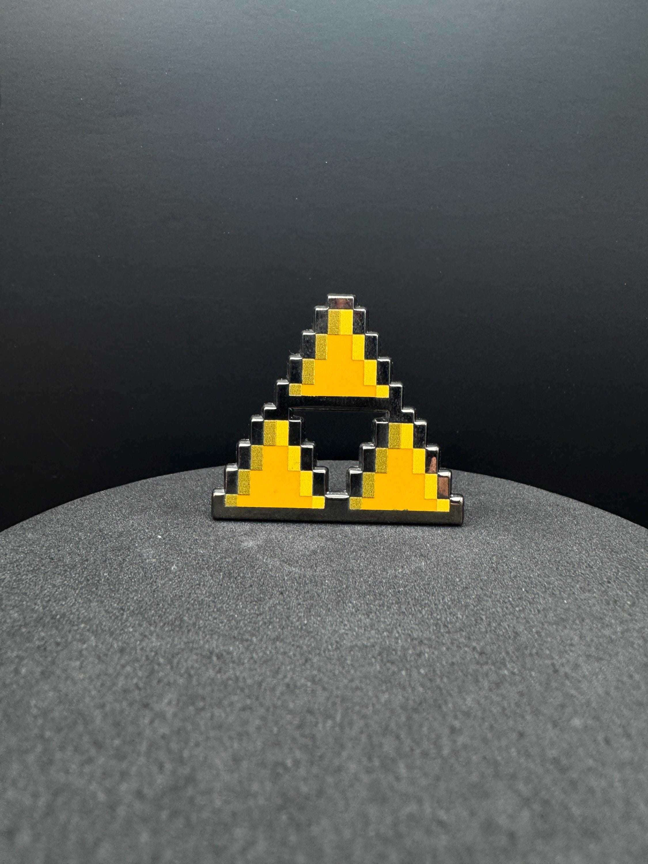 Triforce Enamel Pin - 1.5" (Final Run)