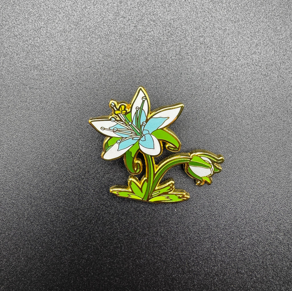 Silent Princess Enamel Pin - 1.5"