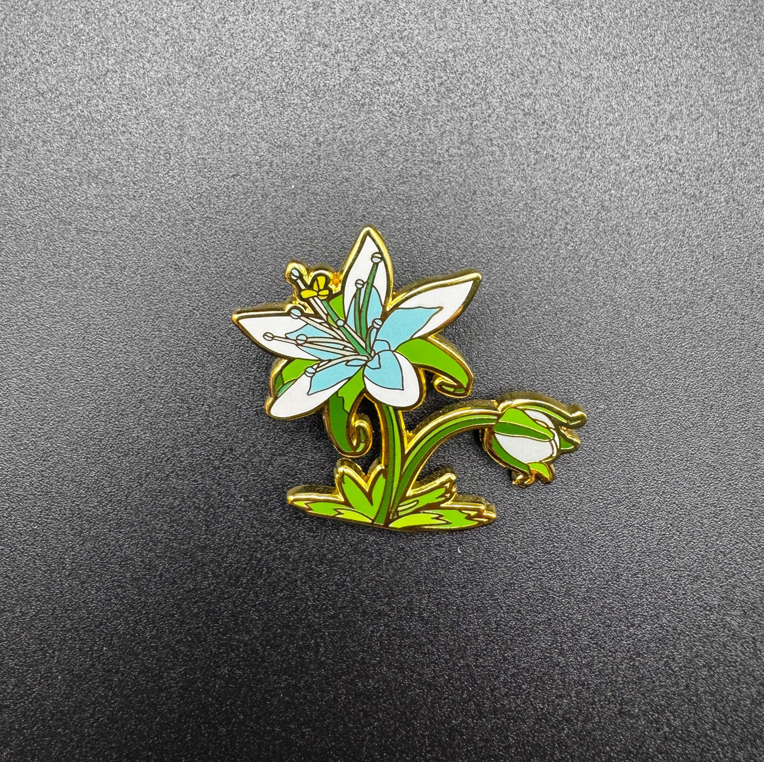 Silent Princess Enamel Pin - 1.5"