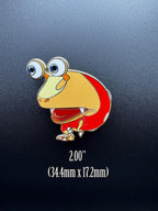 Red Bulborb Enamel Pin - 2"