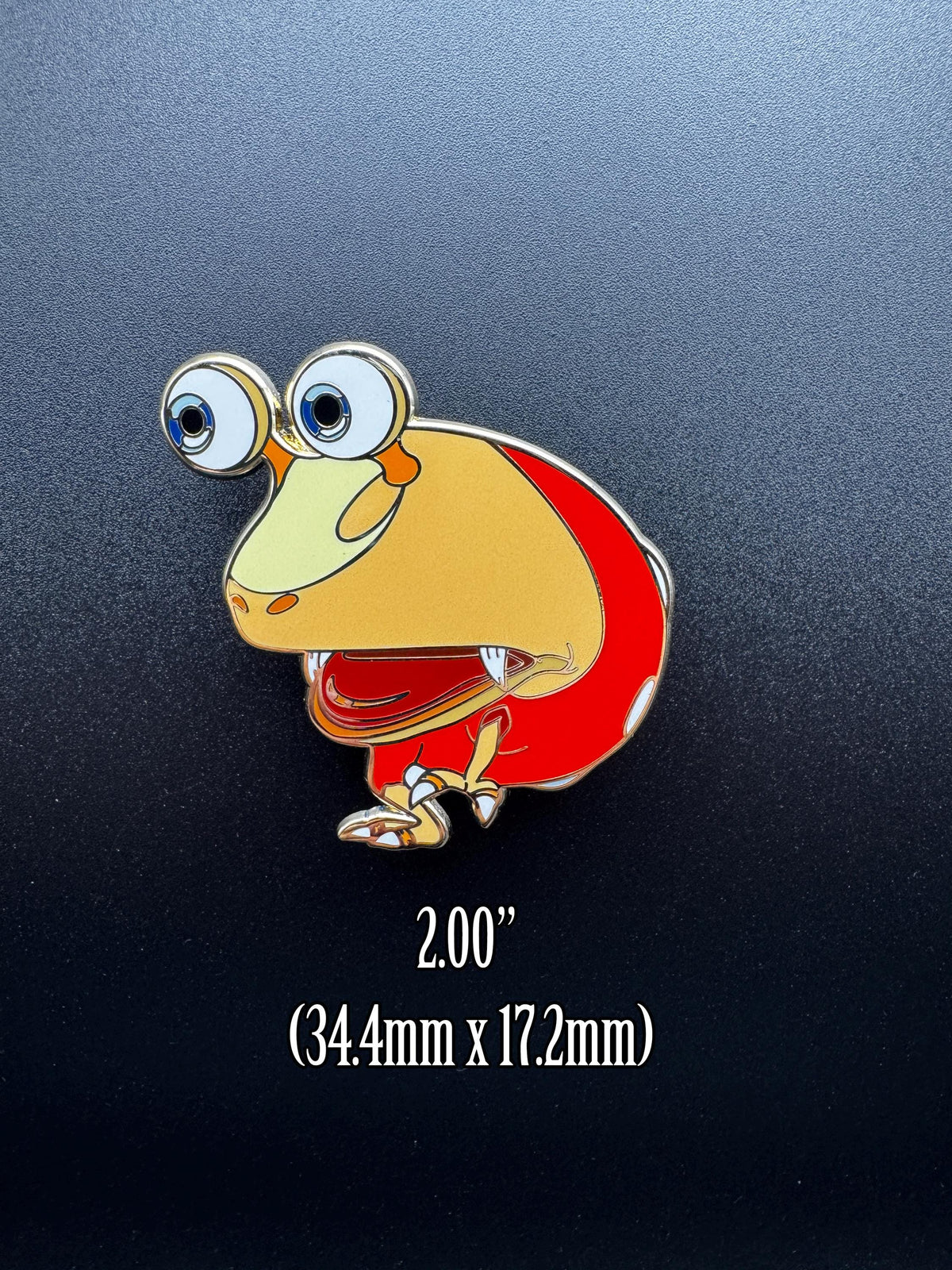Red Bulborb Enamel Pin - 2"