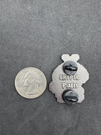 Pixel Mushroom Scientist Enamel Pin - 1.5'' (Sproutling Series)