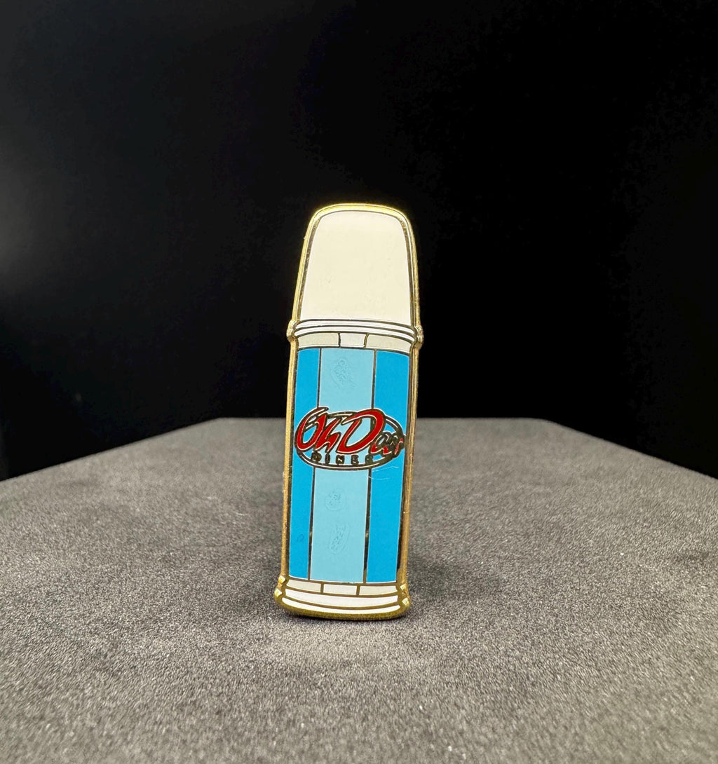 Oh Deer Diner Thermos Enamel Pin - 1.5"