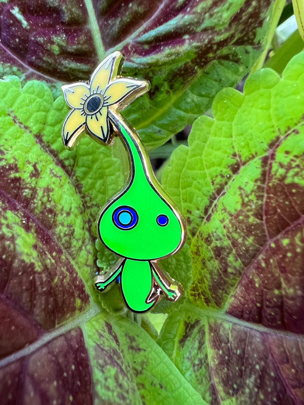 Glow Pikmin Enamel Pin - 1.25" (Final Run)