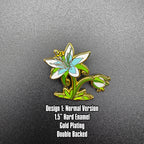 Silent Princess Enamel Pin - 1.5"