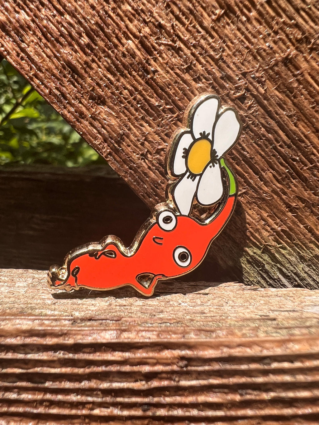 Red Pikmin Enamel Pin - 1.25 in