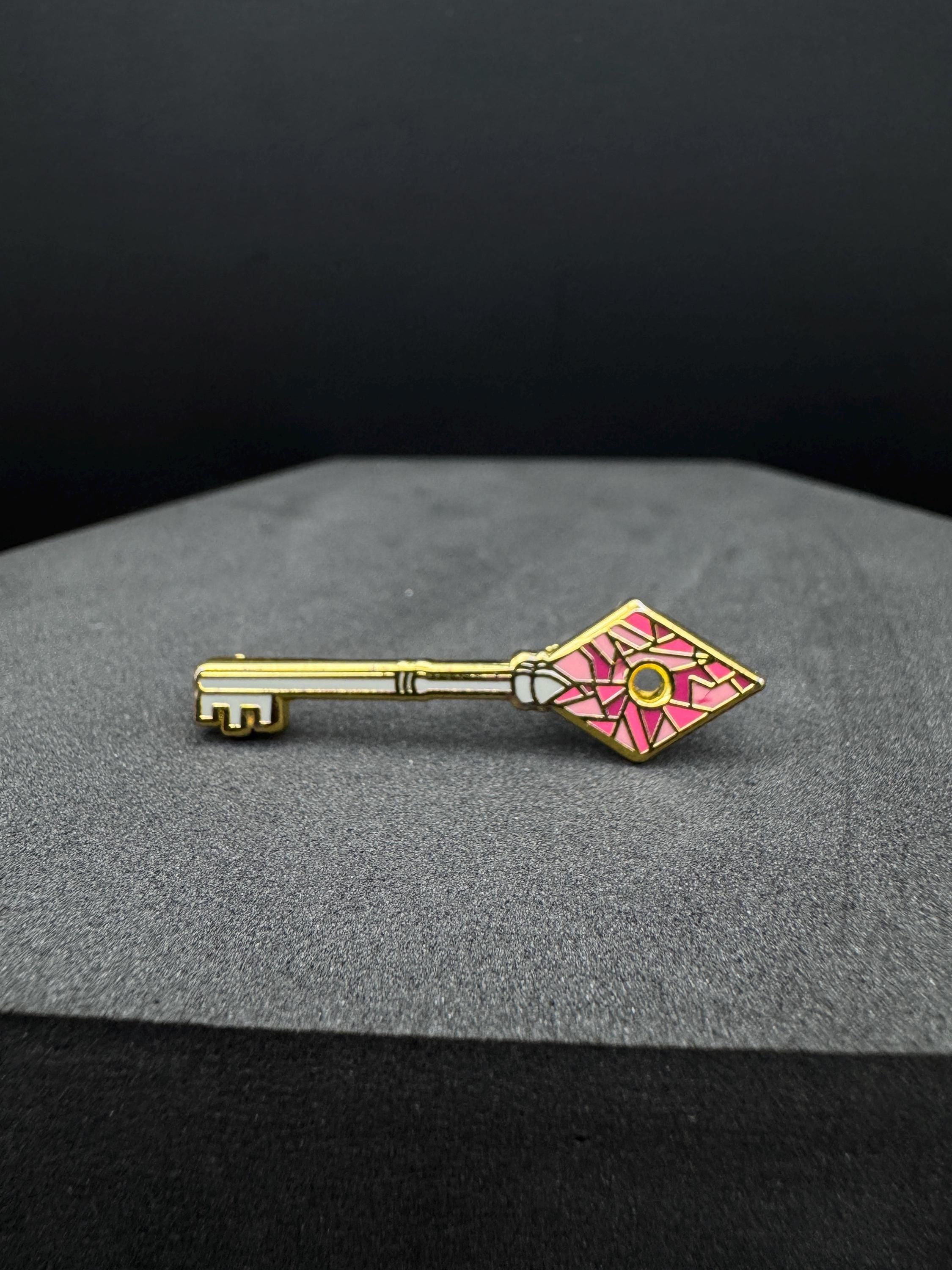 Resident Evil RPD Diamond Key Enamel Pin 1.5"