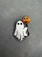Ghost Balloon Enamel Pin - 1.5"
