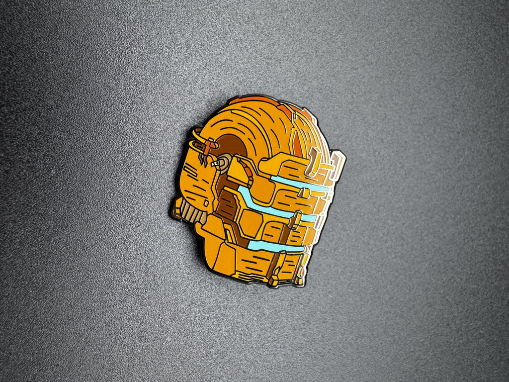 Isaac Clarke Helmet Enamel Pin - 1.5" - Dead Space