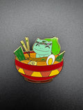 Bulbasaur Ramen Enamel Pin - 2.25" (Final Run)