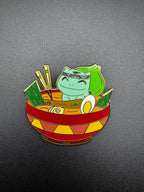 Bulbasaur Ramen Enamel Pin - 2.25" (Final Run)
