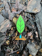 Blue Pikmin Sprout Enamel Pin - 1.5'' (Final Run)