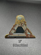 Zelda Shrine Enamel Pin- 1.5" (Final Run)