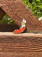 Red Pikmin Enamel Pin - 1.25 in