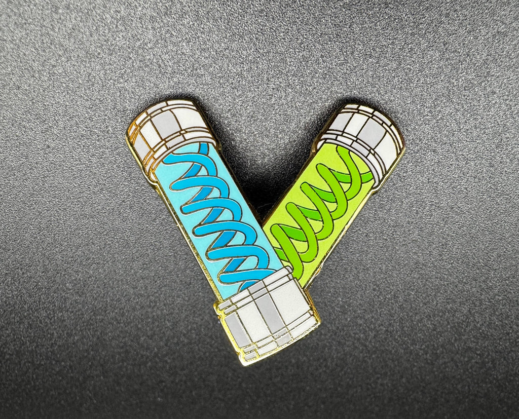 T-Virus Vials Enamel Pin - 1.5" - Resident Evil